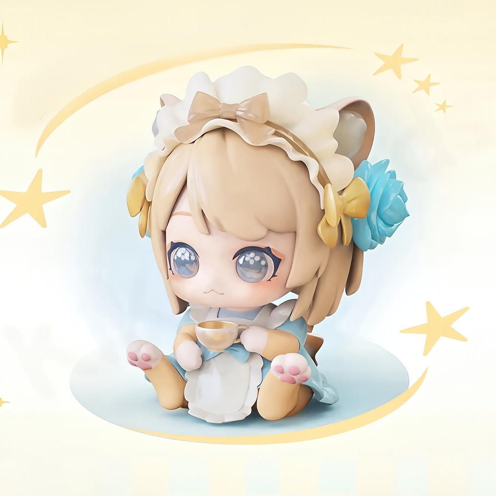 Sweet Emilya Cat Moni Kitten Office Nature Mountain Tea Blind Box Confirm Figure